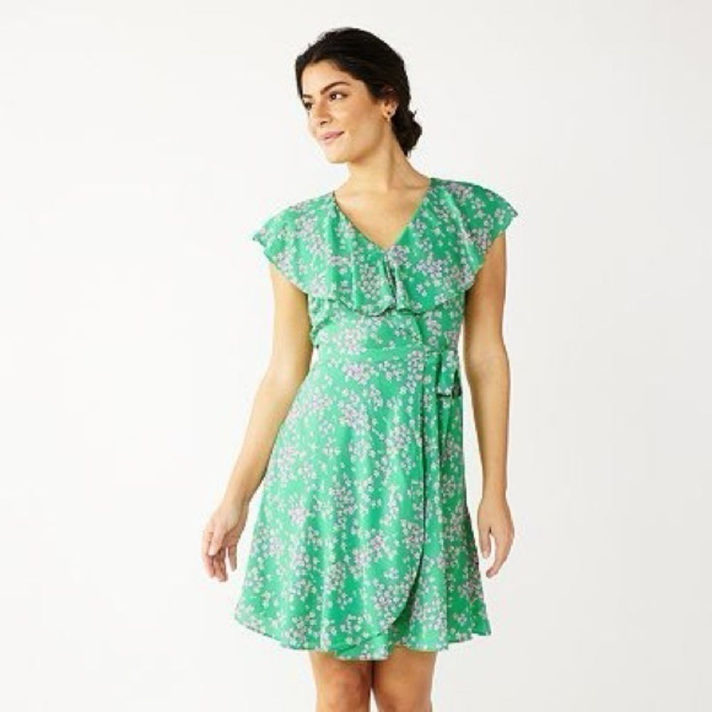 Women's DRAPER JAMES RSVP™ Ruffle Wrap Dress
by DRAPER JAMES RSVP size XXL